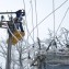 Новопокровский район распределительных электрических сетей филиала ОАО «Кубаньэнерго» Тихорецкие электрические сети, декабрь 2010 год (восстановление энергоснабжения, нарушенное обледенением и порывистым ветром)