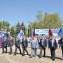 Сотрудники Кубаньэнерго на демострации 1 Мая