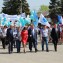 Сотрудники Кубаньэнерго на демострации 1 Мая