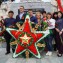 Сотрудники Кубаньэнерго на праздничном шествии 9 Мая