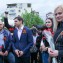 Сотрудники Кубаньэнерго на праздничном шествии 9 Мая