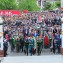 Сотрудники Кубаньэнерго на праздничном шествии 9 Мая