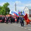 Сотрудники Кубаньэнерго на праздничном шествии 9 Мая